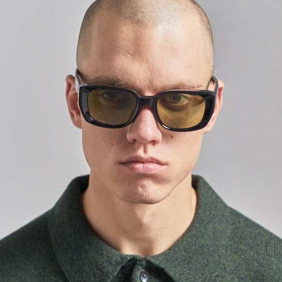 🕶️ New Tom Ford Raphael FT0492 01N Sunglasses - Black Frame, Green Lenses